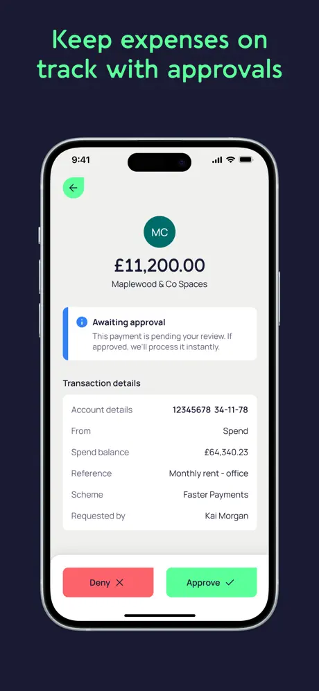 OakNorth Bank screenshot